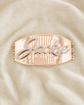 14k Custom Bracelet Plate styled photo