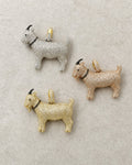 10k Large Goat Pendant styled photo