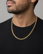 Male model wearing Cuban Link Anklet