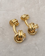 14K Italian Cuff Links styled photo