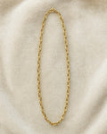 14K 3MM Mariner Link Bracelet 7" styled photo