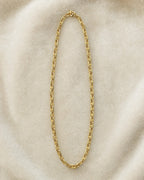 14K 3MM Mariner Link Bracelet 7" styled photo