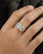 Male model wearing 10K Anarchy Diamond Ring
