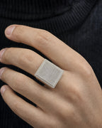 Male model wearing 10K Nexus Diamond Ring