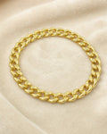 14K 4MM Miami Cuban Link Bracelet 8" styled photo
