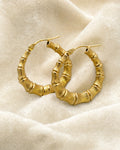 Bamboo Earrings 1.2” styled photo